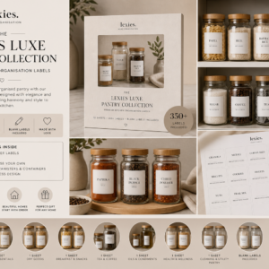 Lexies Lux Pantry Labels