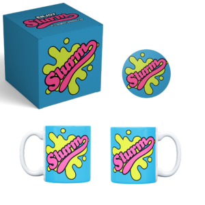 “Slurmo Blast” Retro Soda Mug Set