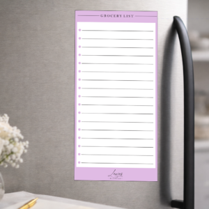 Lexies Grocery List Fridge Magnet