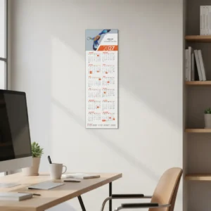 Long Photo Wall Calendar