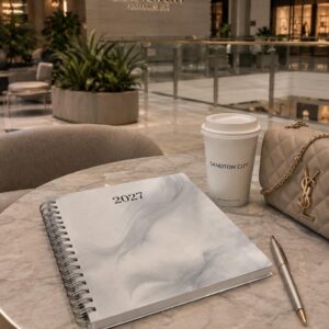 2027 Classic Grey Marble Diary