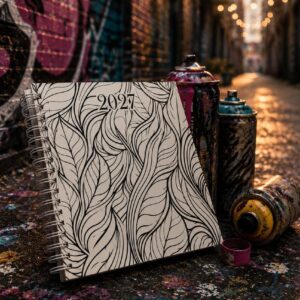 2027 Colouring In Diary