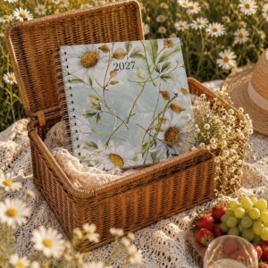 2027 Classic Daisy Floral Diary