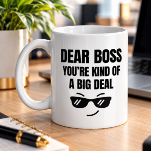 Dear Boss, You’re Kind of a Big Deal Mug