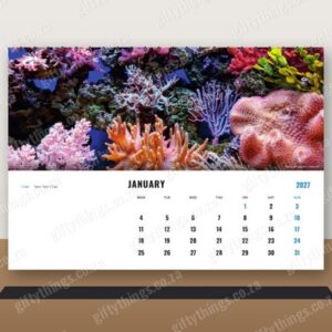 2027 Desk Flip Calendar A5