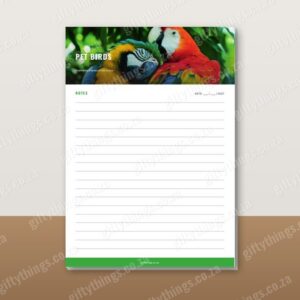 Themed Notepad A6