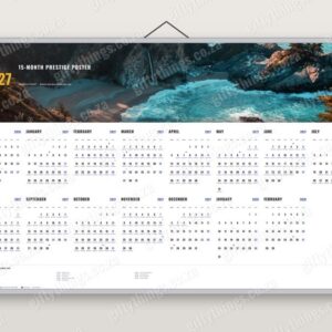 2027 Prestige Poster Calendar 580×900 portrait (15 months)
