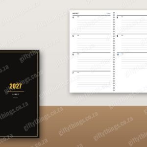 2027 Slimline Diary 85×158 (week to view)