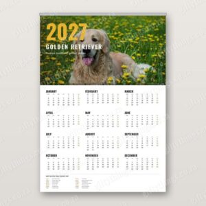 2027 Wall Planner SRA3